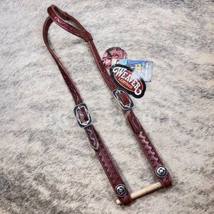 Weaver Tooled Horse Headstall